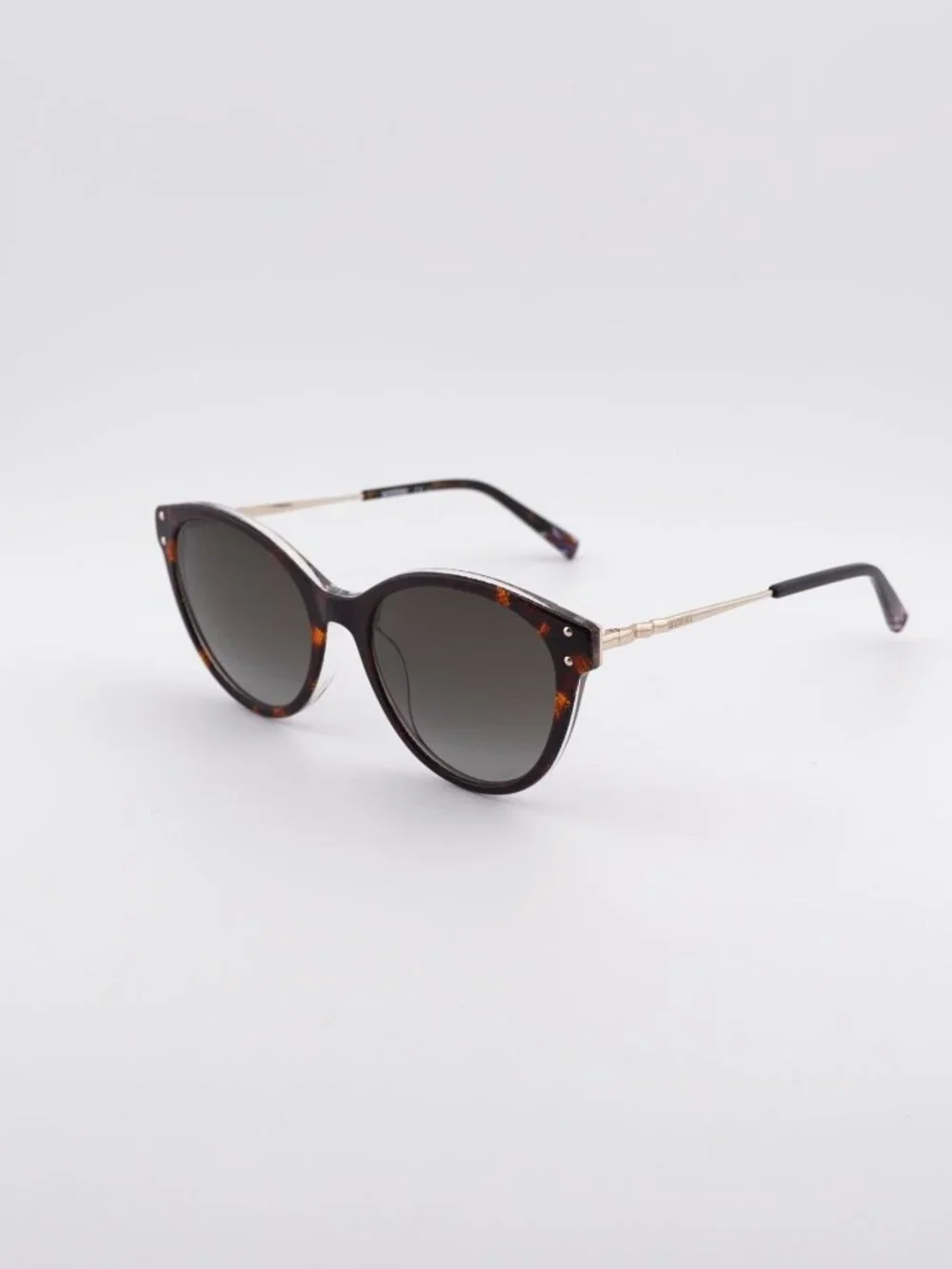 Missoni MIS 0026/S 0086 HA Sunglasses Havana / Gold Cat Eye Frame, Brown Lenses